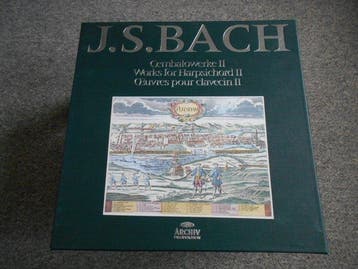 J.S. Bach - 4 Box sets: Bach: Suk, Malcolm, Dreyfus, Werner,, Nieuw in verpakking
