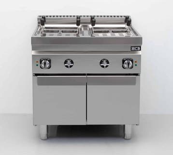 HCB RVS Dubbele Pastakoker met 8 mandjes 12 liter 21 kW 400V, Zakelijke goederen, Ophalen of Verzenden, Nieuw in verpakking
