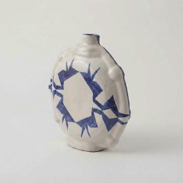 sculptuur, Gourde - 21 cm - Keramiek, Glazuur