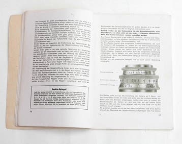Exakta Kine-Exakta-Praxis, 1. Auflage von 1937 Single lens, Audio, Tv en Foto, Nieuw
