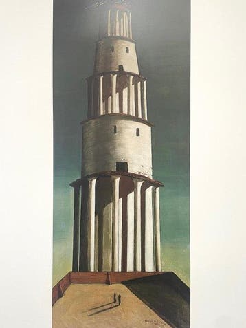 Giorgio de Chirico (after) - La Grande Torre - Achenbach