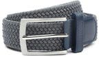 Suitable Geweven Riem Antraciet maat 105 Heren, Kleding | Heren, Riemen en Ceintuurs, Verzenden, Echt leder, Nieuw, Suitable