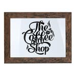 Whiteboard Vintage Bruin 60x80cm, Huis en Inrichting, Woonaccessoires | Memoborden, Verzenden, Nieuw