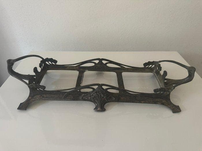 WMF / Geislingen - Tafelmiddenstuk - Legering - Jugendstil -, Antiek en Kunst, Kunst | Designobjecten