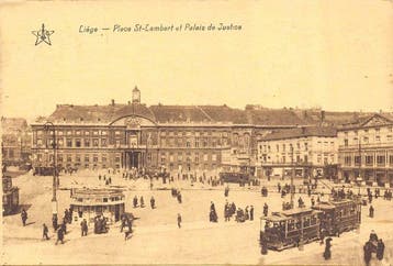 Belgique - Liège-Ville - beau lot de 120 cpa dim. 9 x 14 -, Gelopen