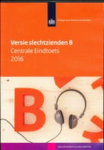 Eindcito groep 8 (2016) (zie omschr.) niveau B, Verzenden