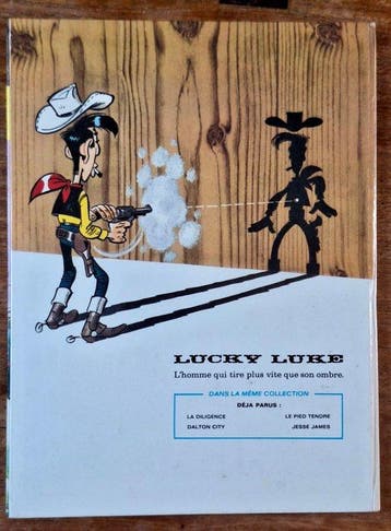 Lucky Luke T35 - Jesse James - C - 1 Album - Eerste druk -
