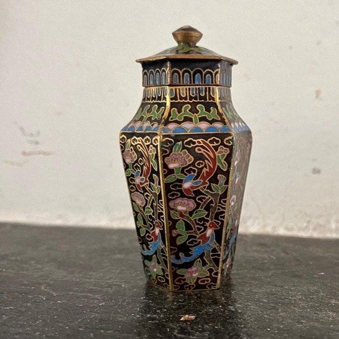 Pot (2) - Messing, Emaille, Antiquités & Art, Curiosités & Brocante