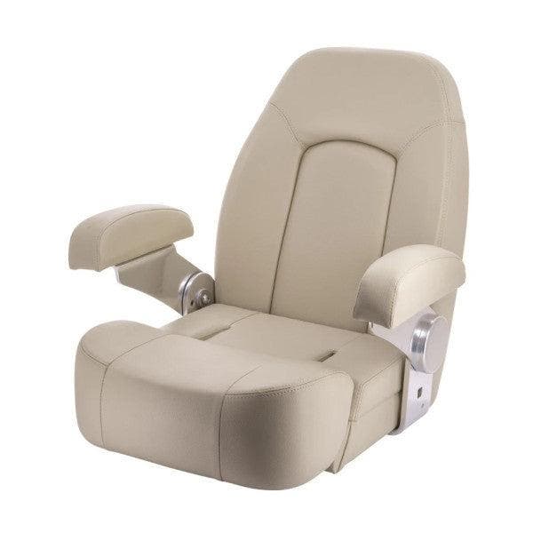 Bieden: Vetus SEAMAN Helm Seat With Flip Up Squab, Light Iv, Sports nautiques & Bateaux, Accessoires navigation, Enlèvement ou Envoi