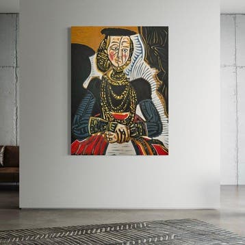 Varvara (XX) - Picasso, Antiek en Kunst, Kunst | Schilderijen | Klassiek