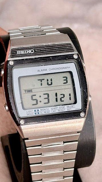 Seiko - Alarm Cronograph - Sans prix de réserve - A359-4010