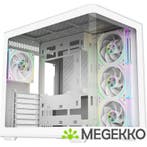 Cooler Master Elite 600 White (4 Fan Version), Informatique & Logiciels, Boîtiers d'ordinateurs, Verzenden