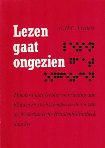 Lezen gaat ongezien 9789090016825 Fryters, Verzenden, Gelezen, Fryters