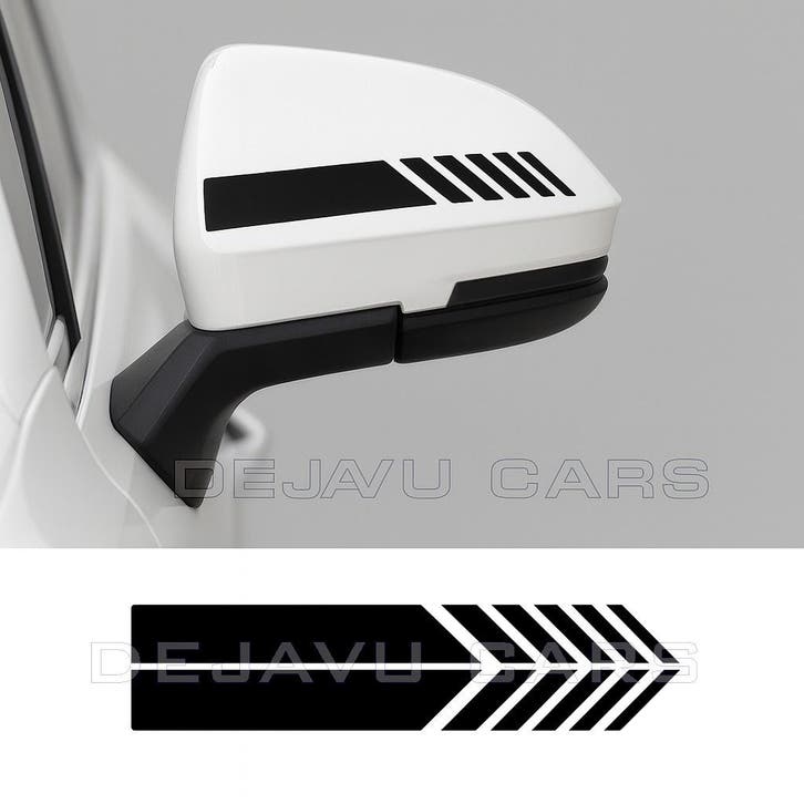 AMG Look strepen voor Mercedes Benz spiegelkappen, Autos : Divers, Tuning & Styling, Enlèvement ou Envoi