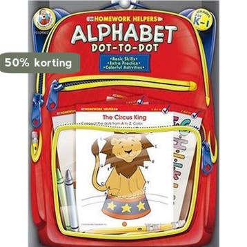 Alphabet Dot-To-Dot, Homework Helpers, Grades PreK-1, Verzenden, Gelezen, Kathy Zaun