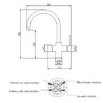 Robinet 4 en 1 B-202-4 WAY-NOIR, Ophalen of Verzenden, Neuf