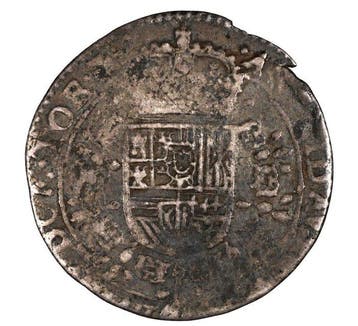 Spaanse Nederlanden – Heerlijkheid Doornik. 1/4 Patagon 634, Postzegels en Munten