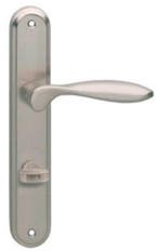 Intersteel Deurkruk George op langschild WC63/8 nikkel mat, Ophalen of Verzenden