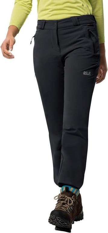 Jack Wolfskin Softshell L - 29% korting! Retour deal, Kleding | Dames, Sportkleding, Verzenden, Zwart, Nieuw, Jack Wolfskin