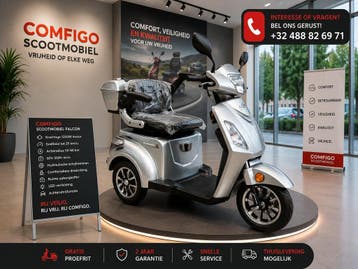 Snel &amp; comfortabel Scootmobiel met lithium accu nieuwe, Diversen, Overige merken, Verzenden, Nieuw, 16 km/u of meer