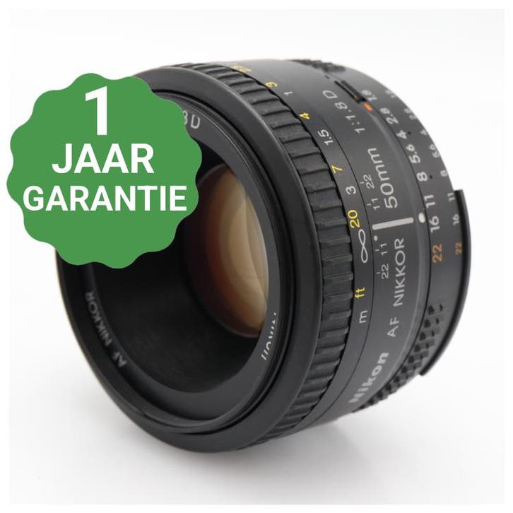 Nikon AF 50mm f/1.8 D | Tweedehands, Audio, Tv en Foto, Foto | Lenzen en Objectieven, Zo goed als nieuw, Verzenden