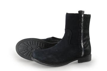 Muyters Enkellaarzen Meisjes in maat 28 Zwart, Kinderen en Baby's, Verzenden, Jongen of Meisje, Schoenen, Zo goed als nieuw