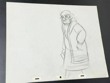 Walt Disney - Dessin d’animation original de Dalben (40 × 32