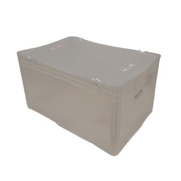 Stapelbak 600x400x320 mm transparant PP05 met, Ophalen of Verzenden, Nieuw