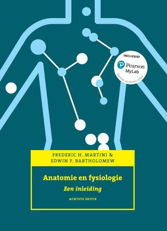 Anatomie en fysiologie 9789043036931 Frederic H. Martini, Livres, Livres d'étude & Cours, Envoi