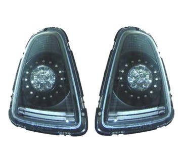 Feux Arrière Pour Mini Cooper 06-10 Led Fond Noir Fumé, Auto-onderdelen, Verzenden, Nieuw