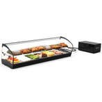 Tapasvitrine | SHARK | Zwart | 6x 1/3 GN | +2°C/+6°C |, Verzenden, Nieuw in verpakking