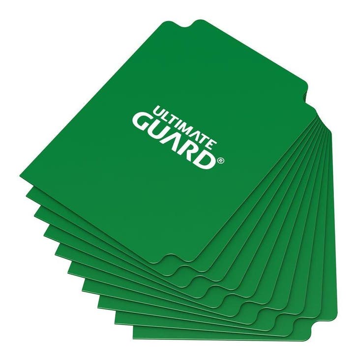 Card Dividers Standard Size Groen (10x), Hobby en Vrije tijd, Verzamelkaartspellen | Overige, Nieuw, Ophalen of Verzenden
