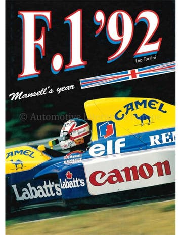 F192 MANSELLS YEAR (ENG), Boeken, Auto's | Boeken, Nieuw