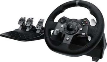 Logitech G920 Driving Force Racing Wheel + Pedalen (Xbox), Games en Spelcomputers, Ophalen of Verzenden, Zo goed als nieuw