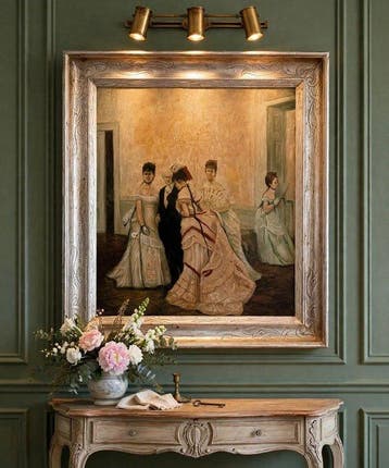 AfterJames Tissot (XX) - Belle Époque Ballroom Scene