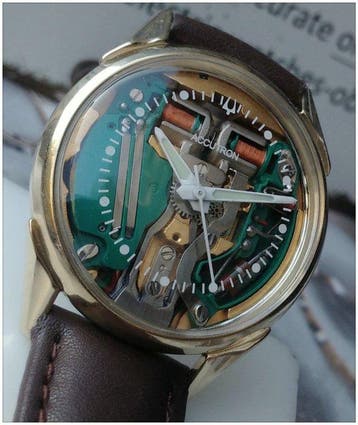 Bulova Accutron Spaceview-Révisée - Heren - 1972, Nieuw