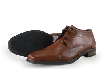 Bugatti Veterschoenen in maat 40 Cognac, Kleding | Heren, Schoenen, Bugatti, Overige kleuren, Verzenden, Zo goed als nieuw