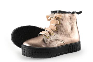 Keq Veterschoenen Meisjes in maat 28 Brons, Verzenden, Schoenen