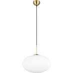 Metalen Gouden LED Hanglamp Trion Ferdi – 1-lichts, E27, 40c, Verzenden