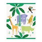 Dieren Safari Uitdeelzakjes 8st, Verzenden, Nieuw