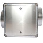 lege afzuigbox aluminium 1000x1000 mm, Verzenden, Nieuw