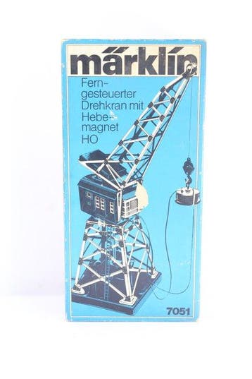 Märklin H0 - 7051 - Fixation pour train miniature (1) - Grue