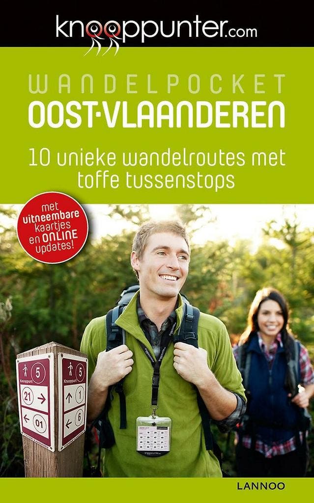 Wandelpocket Oost-Vlaanderen / Knooppunter.com, Boeken, Reisgidsen, Zo goed als nieuw, Verzenden