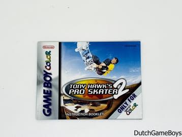 Gameboy Color - Tony Hawks - Pro Skater 2 - USA - Manual, Verzenden