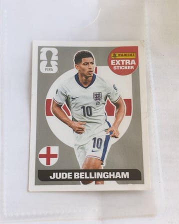 2026 Panini World Cup Stickers Jude Bellingham Extra sticker