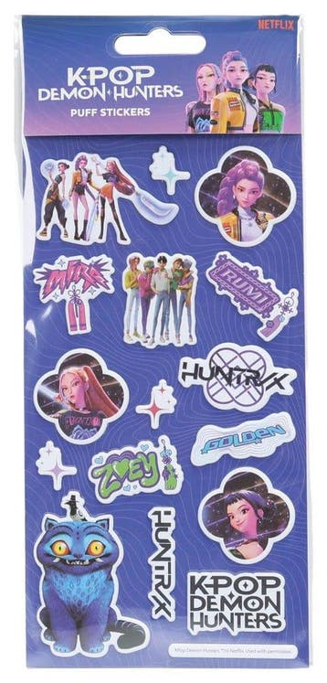 KPop Demon Hunters Sticker Set Puff, Ophalen of Verzenden