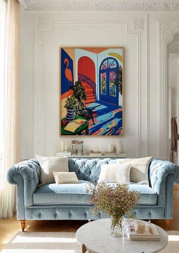 E. García - Casa colonial XL, Antiek en Kunst