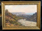 Raffaello Sernesi (1838-1866), Toegeschreven aan - Paesaggio, Antiek en Kunst