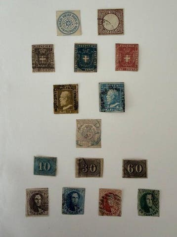 Monde 1849/1918 - Collection des timbres les plus rares du, Gestempeld