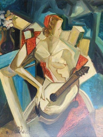 Hector Zablach (1934) - Donna e mandolino